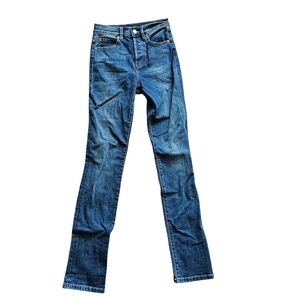 Level 99 Sloan Seamed High Rise Skinny Jeans Womens Size 25